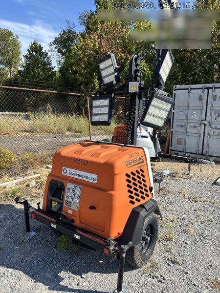 2024 Generac MLT2 Diesel, Flex Switch 120V Input, Powerzone Controller, 
(4) 320W LED Lights, 4kW Generator, 39.9 Gal Fuel Tank, 2" Ball, T3