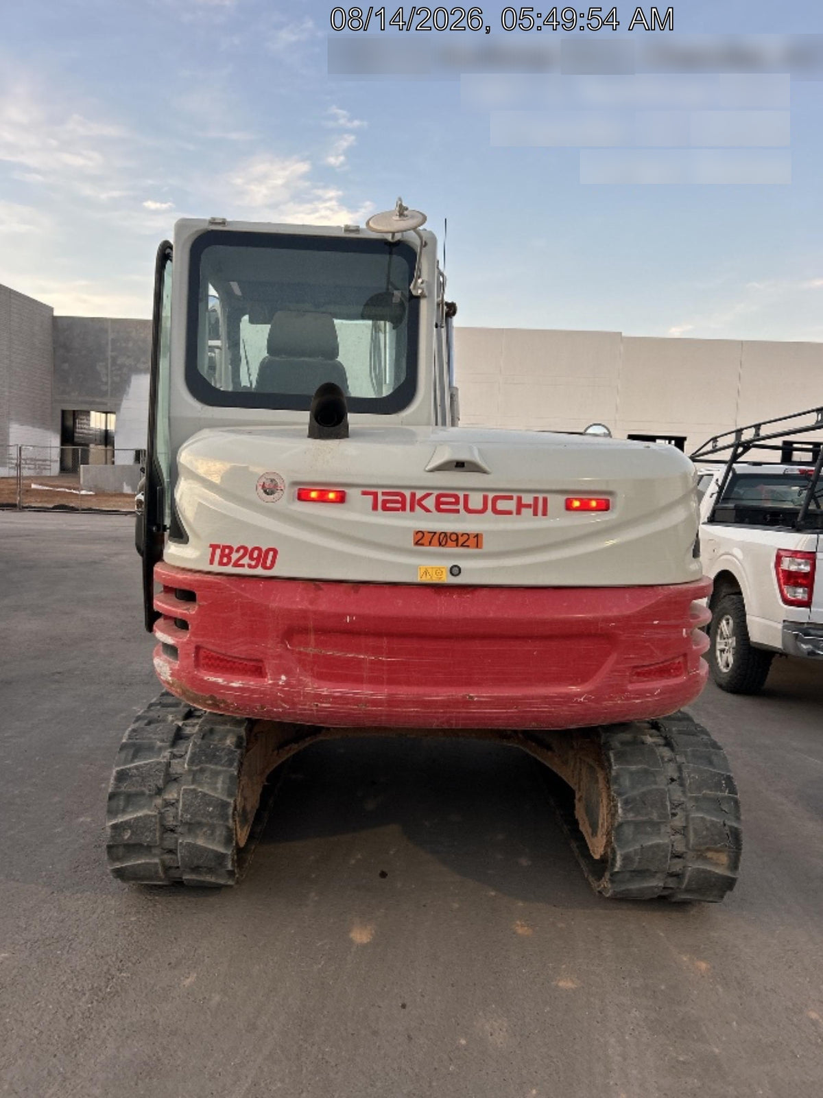 2022 TAKEUCHI TB290-CR