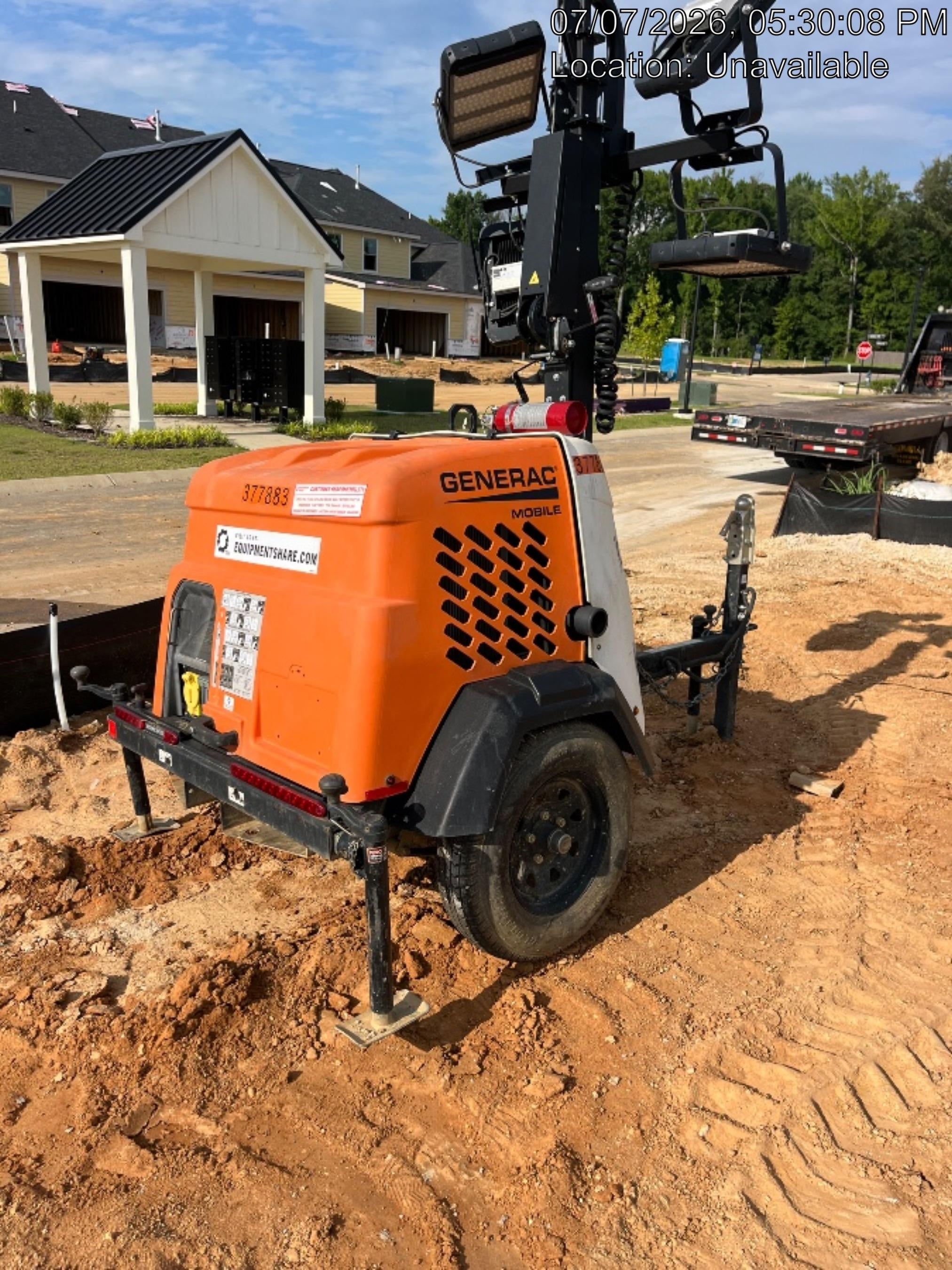 2023 Generac MLT2 Diesel, Flex Switch 120V Input, Powerzone Controller, 
(4) 320W LED Lights, 4kW Generator, 39.9 Gal Fuel Tank, 2" Ball, T3