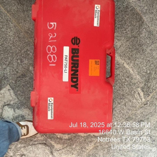 2025 BURNDY PAT750LI