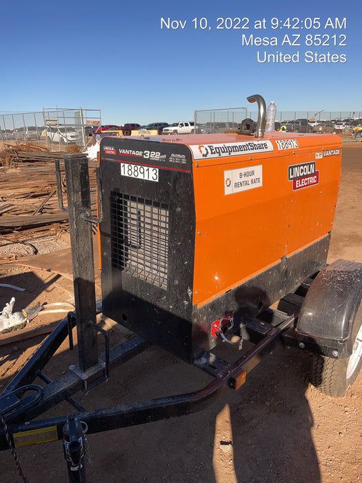 2021 Lincoln Electric Vantage 322 VANTAGE 322 READY-PAK 3