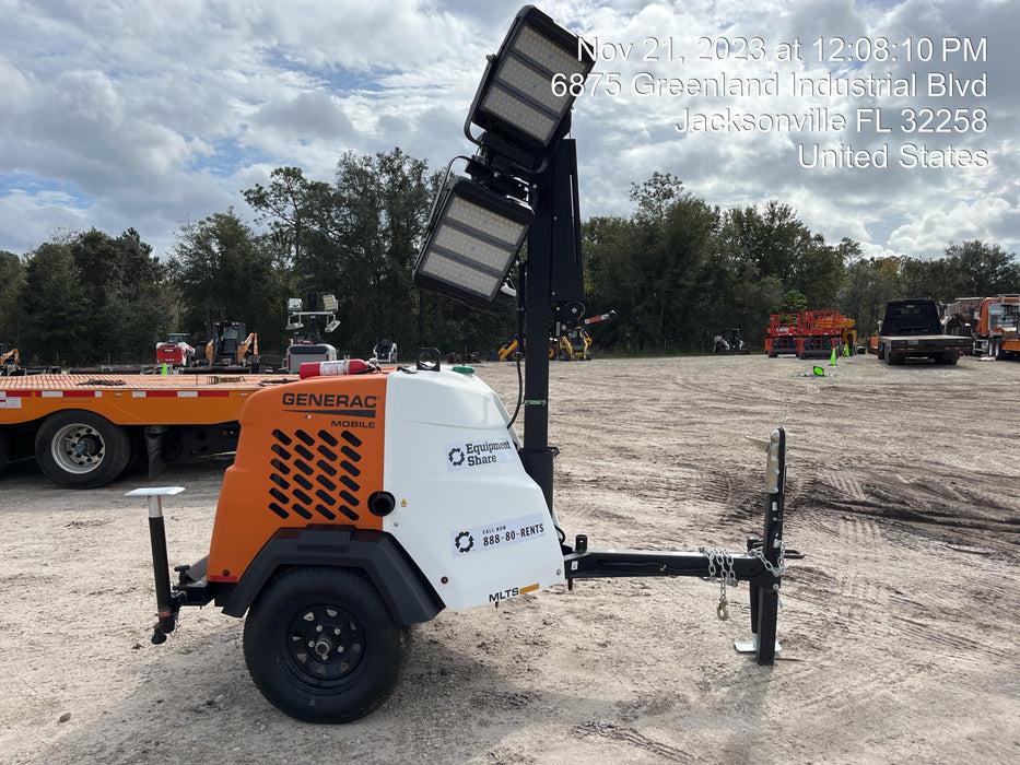 2023 Generac MLT2 Diesel, Flex Switch 120V Input, Powerzone Controller, (4) 320W LED Lights, 4kW Generator, 39.9 Gal Fuel Tank, 2" Ball, T3