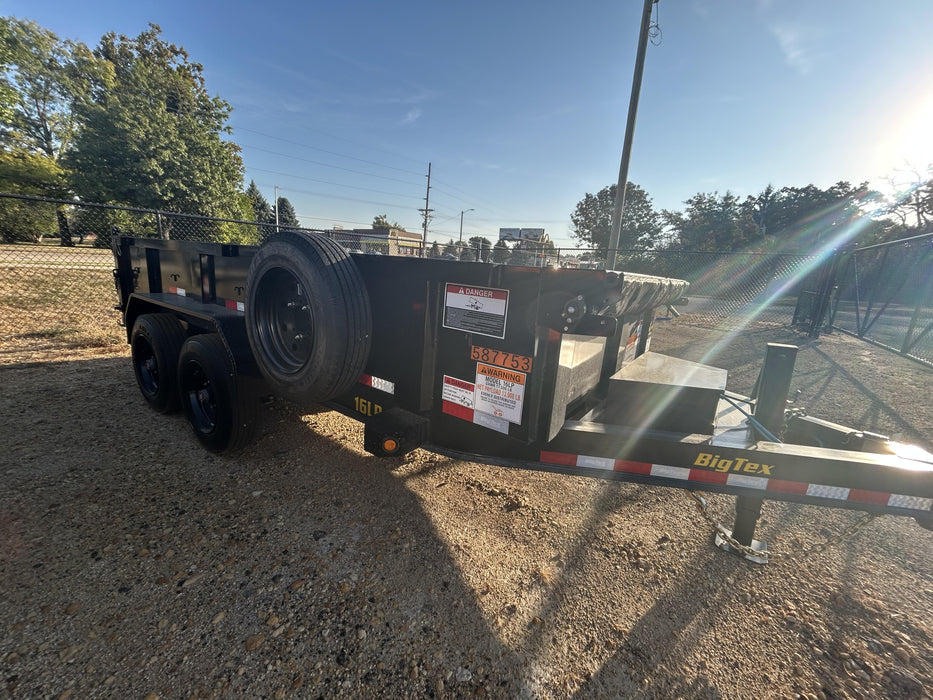 2025 BIG TEX TRAILER 16LP-14BK6SIRPD
