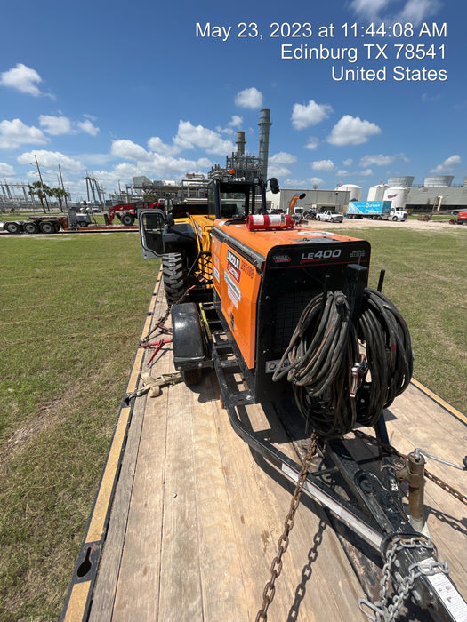 2022 Lincoln Electric LE400 Kubota V1505, Trlr, Cable Rack, Light Kit, ES Decals, T3