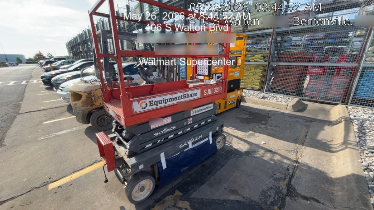 2019 Skyjack SJIII-3219 Standard Options, Trojan Batteries