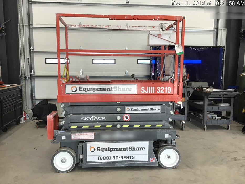 2019 Skyjack SJIII-3219 Skyjack SJIII3219 Standard w/Trojan Batteries