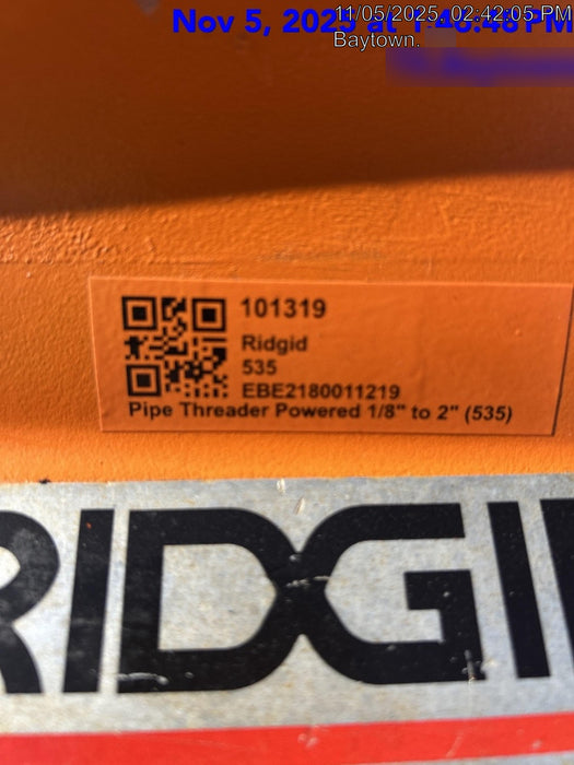 2020 RIDGID 535