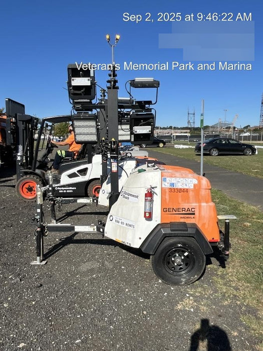 2023 Generac MLT2 Diesel, Flex Switch 120V Input, Powerzone Controller, (4) 320W LED Lights, 4kW Generator, 39.9 Gal Fuel Tank, 2" Ball, T3