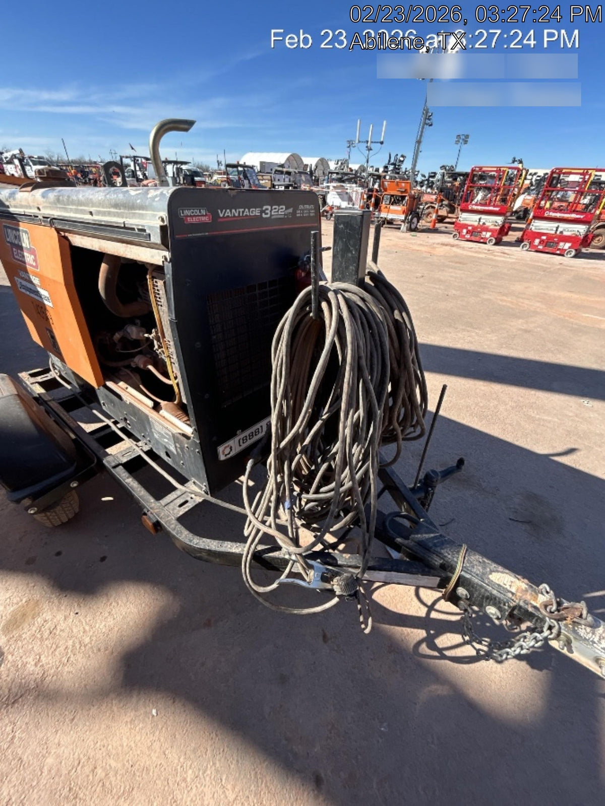 2021 Lincoln Electric Vantage 322 VANTAGE 322 READY-PAK 3
(EQUIPMENTSHARE)