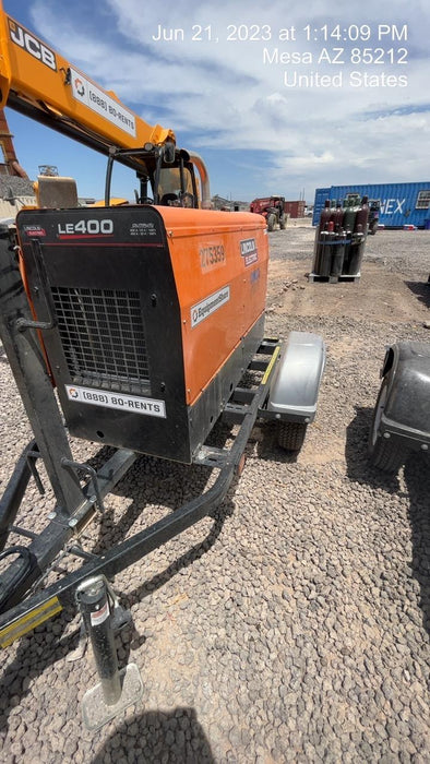 2022 Lincoln Electric LE400 Kubota V1505, Trlr, Cable Rack, Light Kit, ES Decals, T3