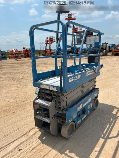 2018 Genie GS-1930 Genie GS-1930 Scissor Lift w/Standard Options