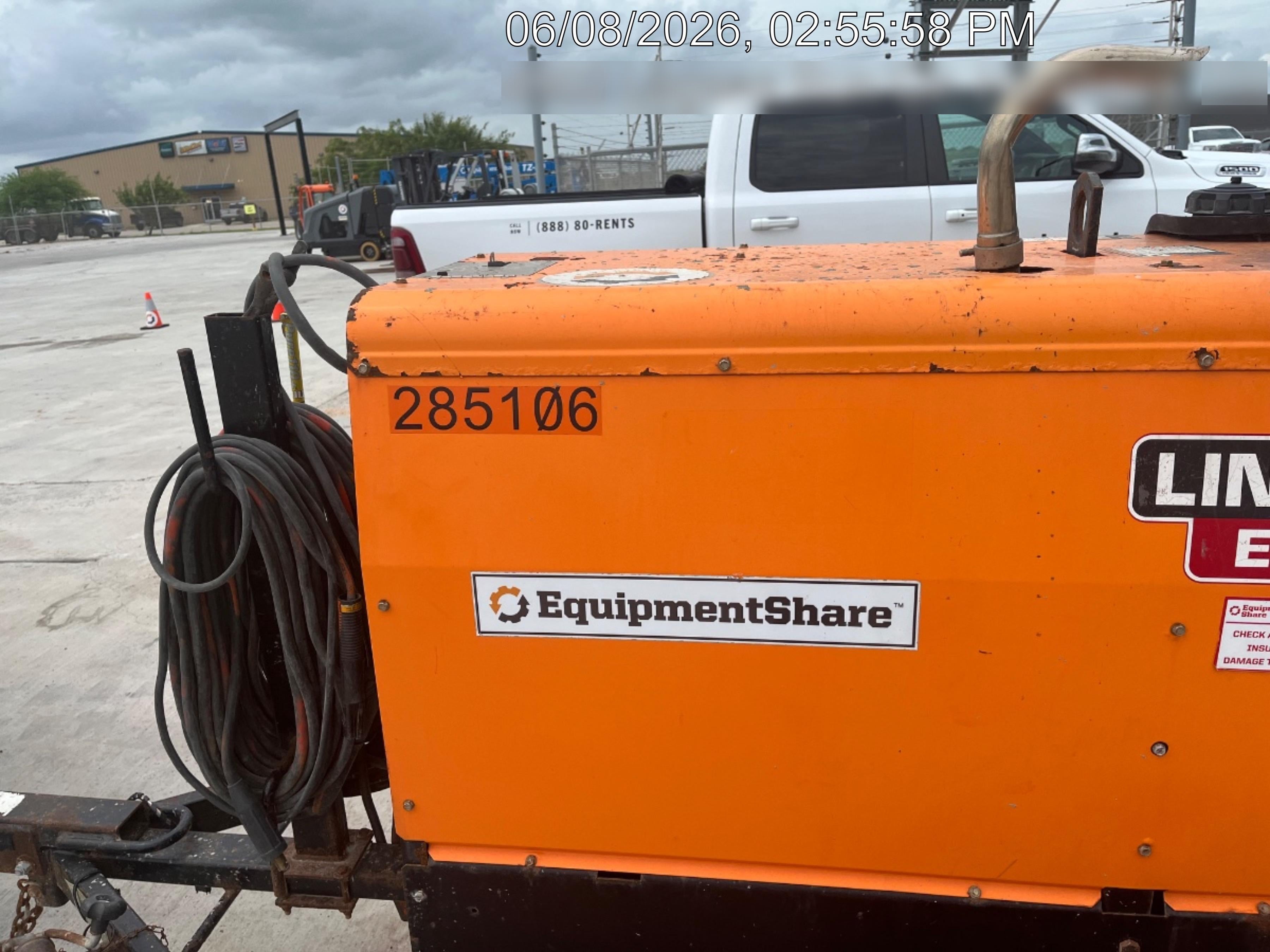 2022 Lincoln Electric LE400 Kubota V1505, Trlr, Cable Rack, Light Kit, ES Decals, T3