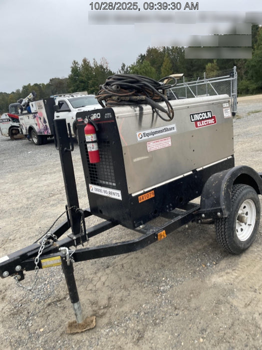 2024 Lincoln Electric LE400 Kubota V1505, Trlr, Cable Rack, Light Kit, ES Decals, T3