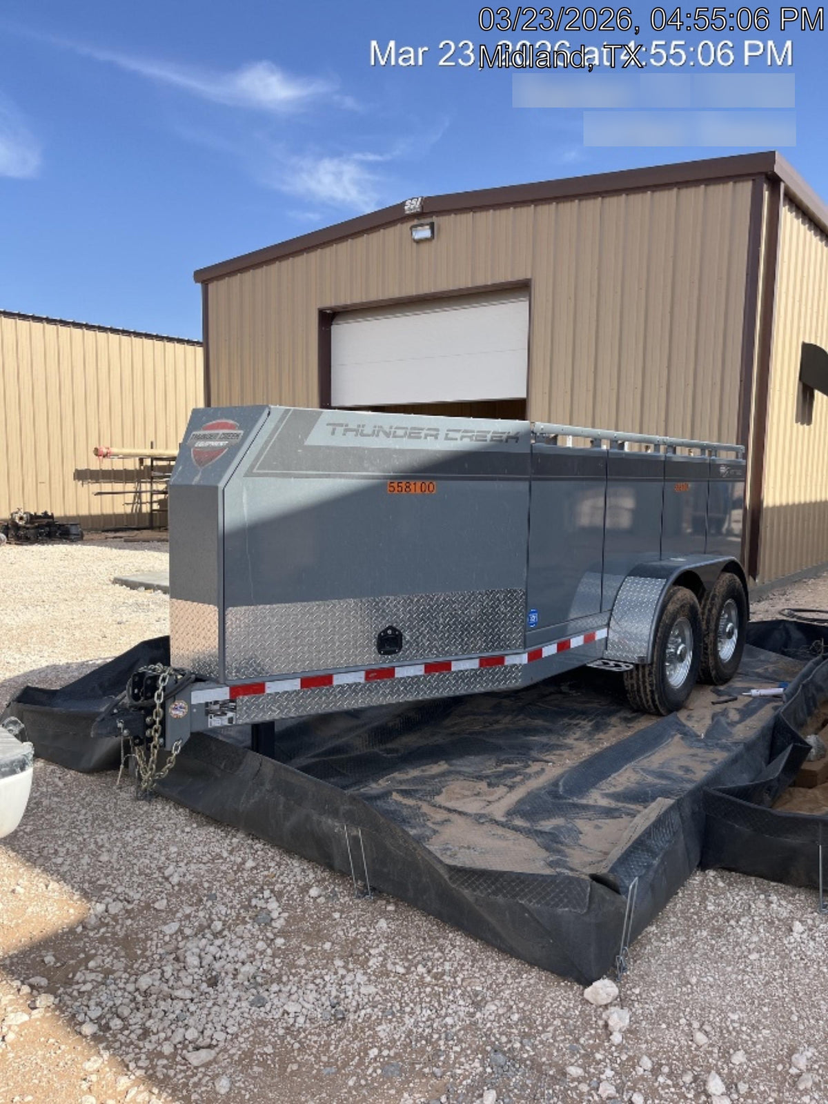 2025 THUNDER CREEK MTT920 - Hazmat not required