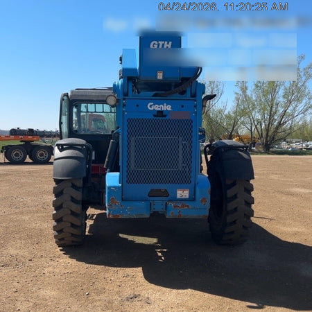 2019 Genie GTH-1056 Cab/Heat/AC, Solid RT Tires, LED Work Lights, Beacon 60" QA Carriage, 60" Forks