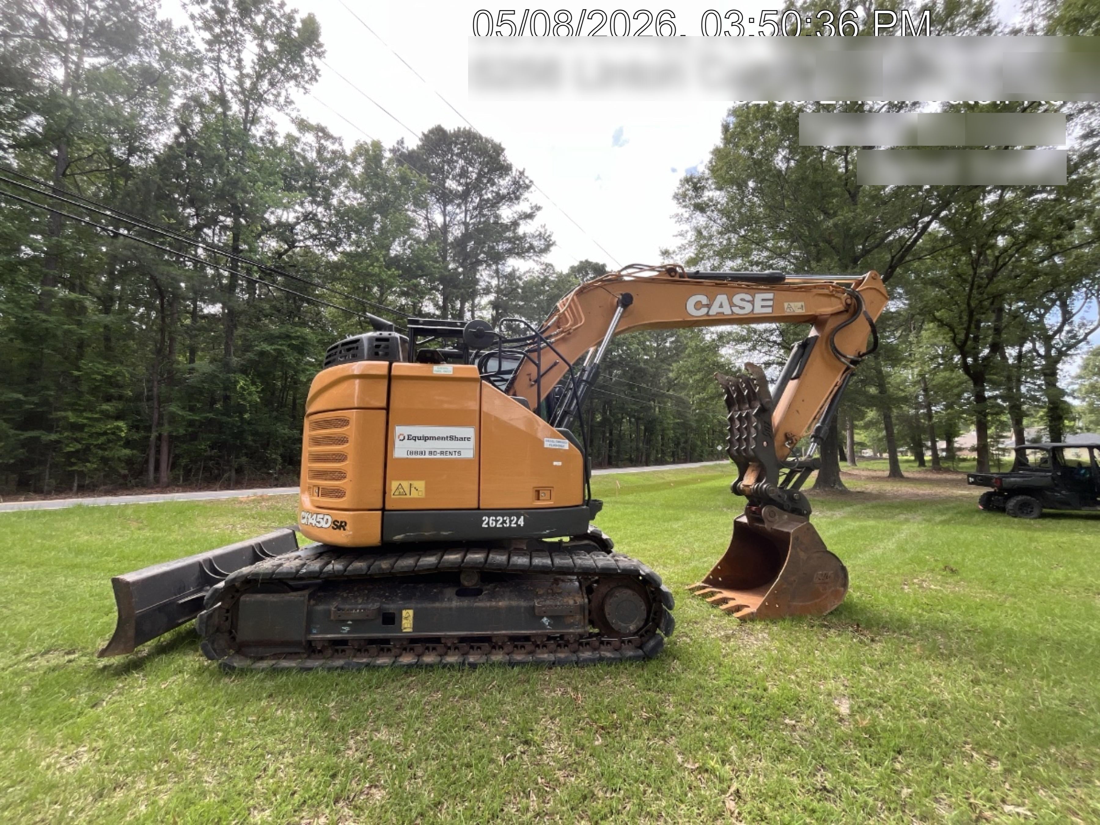 2022 CASE CX145D SR