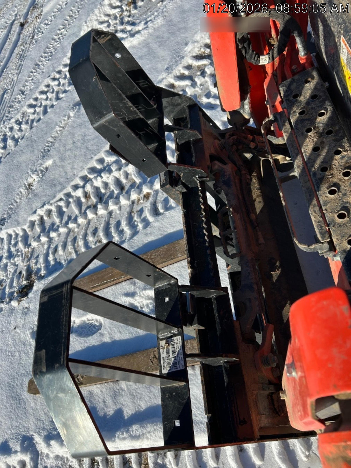2022 TAKEUCHI 48" Pallet Forks - Takeuchi