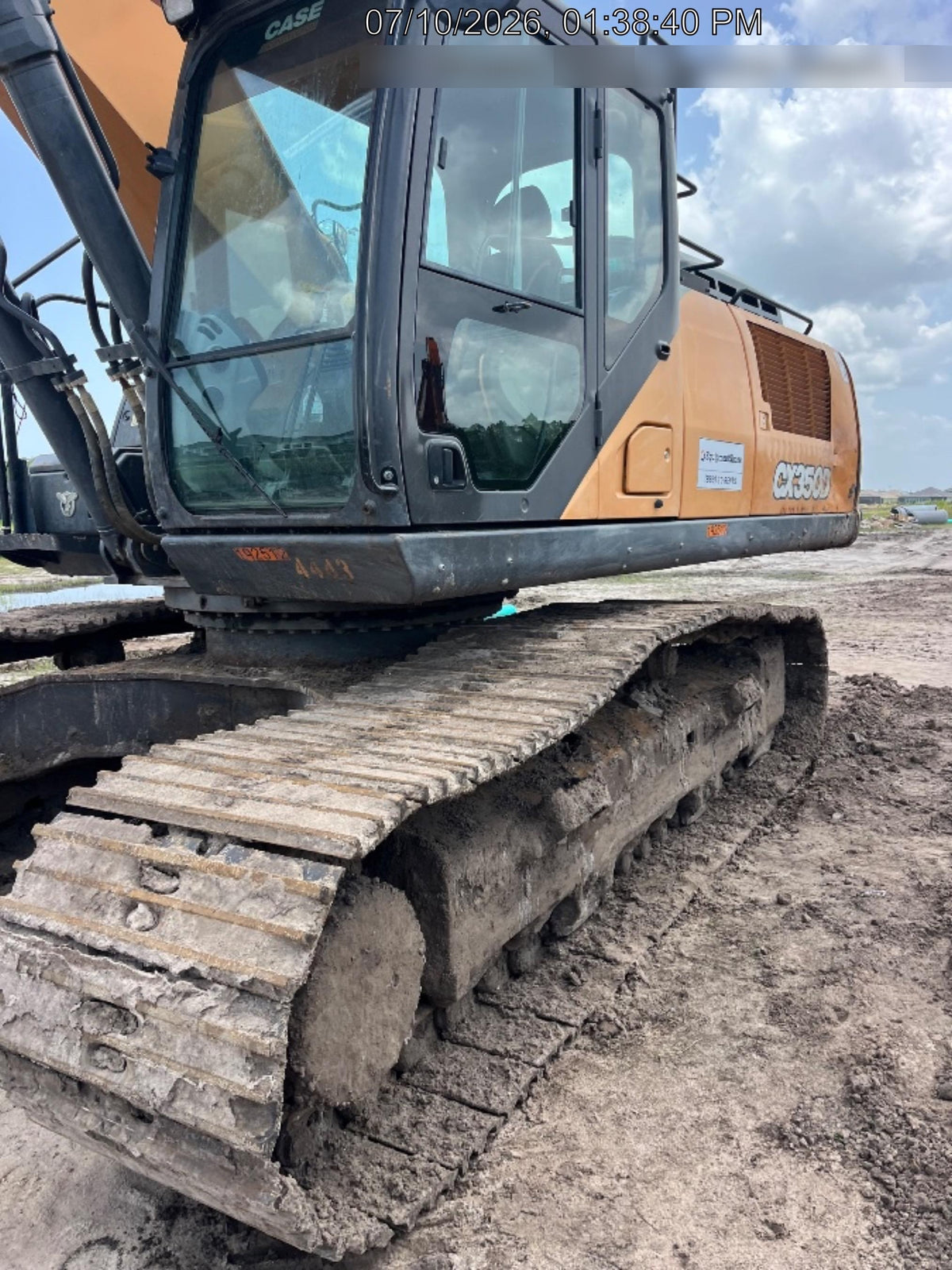 Case CX350D Track Excavators