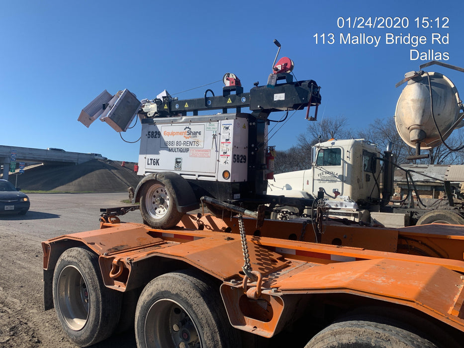 2017 Multiquip LT6K` MultiQuip LT6KV Towable Light Tower
