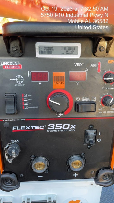 2023 LINCOLN ELECTRIC FLEXTEC 350X