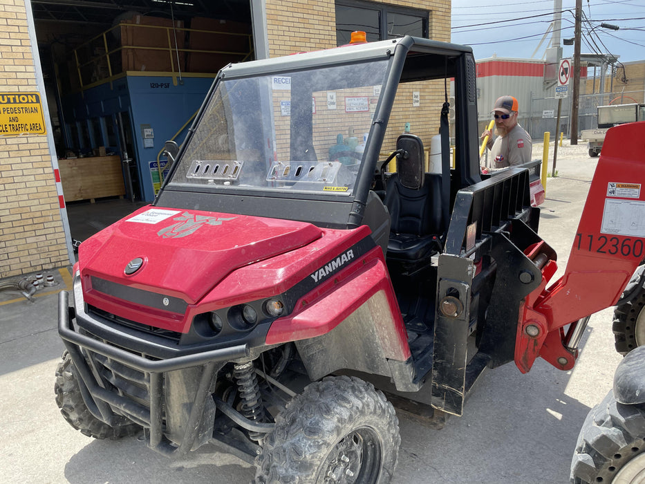 2021 Yanmar YU1000 Canopy, Steel Wheel, Poly WindShield, Beacon, Backup Alarm