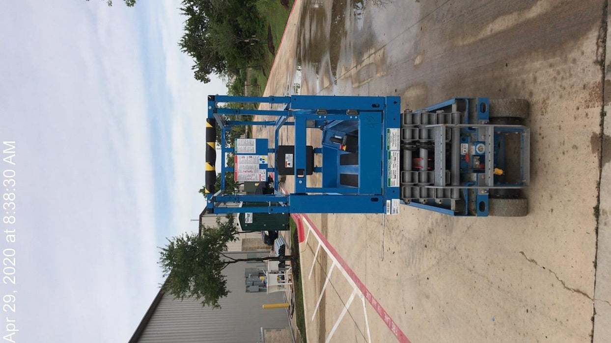 2020 Genie GS-1930 Solid Non Marking Tires, Beacon, Folding rails with half height swing gate