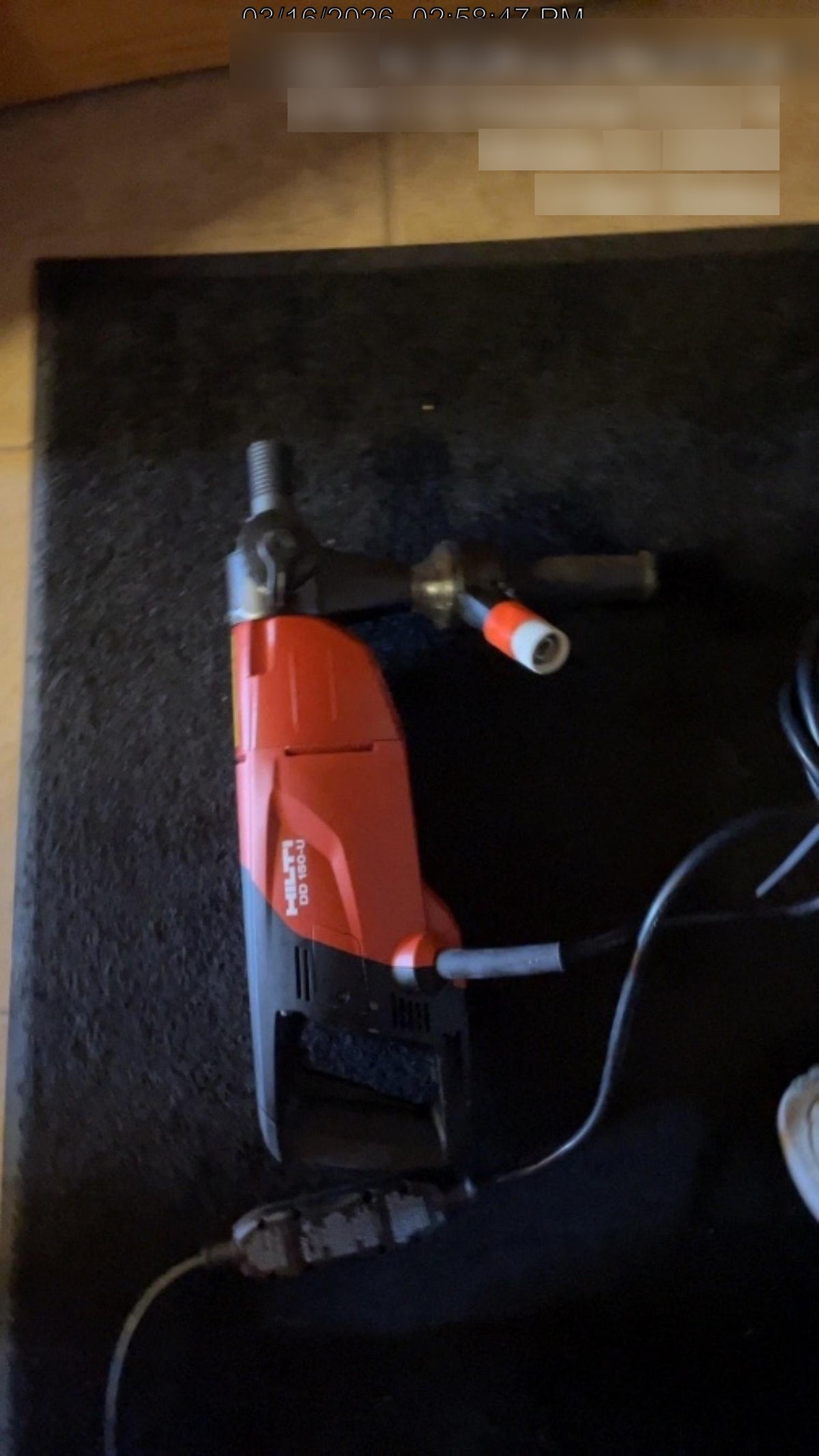 2025 HILTI DD 150-U