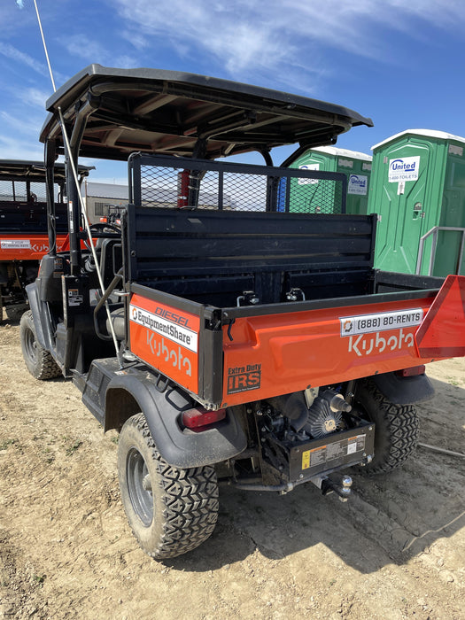 2022 Kubota RTV-X1140W-H Plastic Canopy, Windshield Acrylic Clear, LED Strobe Light, Wire Harness Kit, Back up Alarm