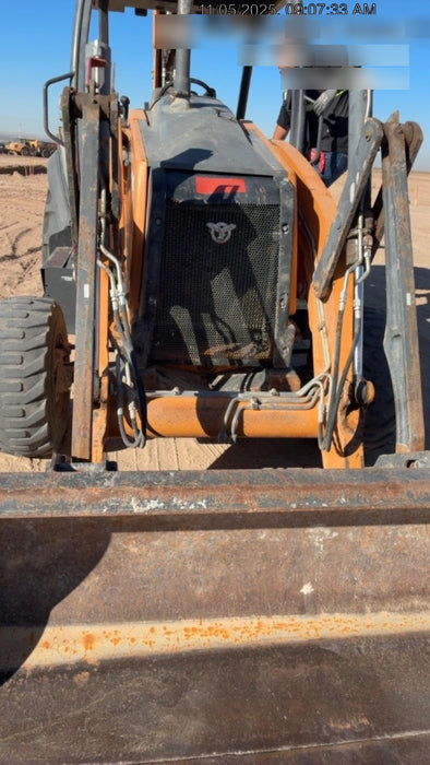 2019 Case 580N EP Canopy, 4WD, GP Front Bucket, Standard Stick, 2-Way Aux Hydraulics, ISO Controls