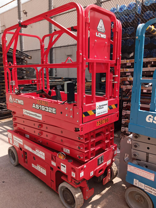 2021 Lgmg AS1932E Electric Drive, Solid Non Marking Tires, Dual Beacons