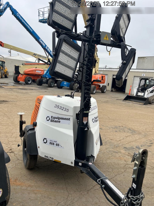 2023 Generac MLT2 Diesel, Flex Switch 120V Input, Powerzone Controller, (4) 320W LED Lights, 4kW Generator, 39.9 Gal Fuel Tank, 2" Ball, T3