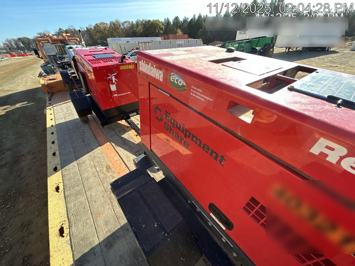 2024 Shindaiwa DGW400MDL Kubota D902 Engine, 23 HP, Dual Op Welder, Wire, Arc, Droop Stick, Tig, and CC Stick Functionality, Simulphase, 3 Phase and 1 Phase Gen Output, Single Axle NB Trlr, Slr Trckl Chrg 12V 12W, Fire Ext