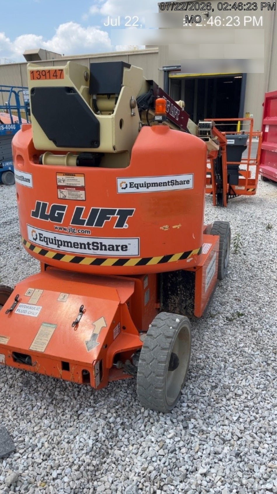2021 JLG E400AJP Narrow