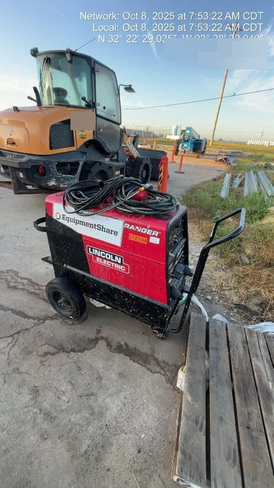 2021 Lincoln Electric Ranger 305 LPG K3430-1, Ranger 305 LPG, Undercarriage, Tank Holder & Strap, 10kw AC Gen, 25hp Kohler LPG Eng