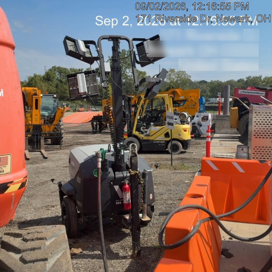 2024 Wacker Neuson LTT4 Diesel, Kohler KDW702, Deep Sea Controller, Auto Start, LED 320W, Bypass Outlet, T3