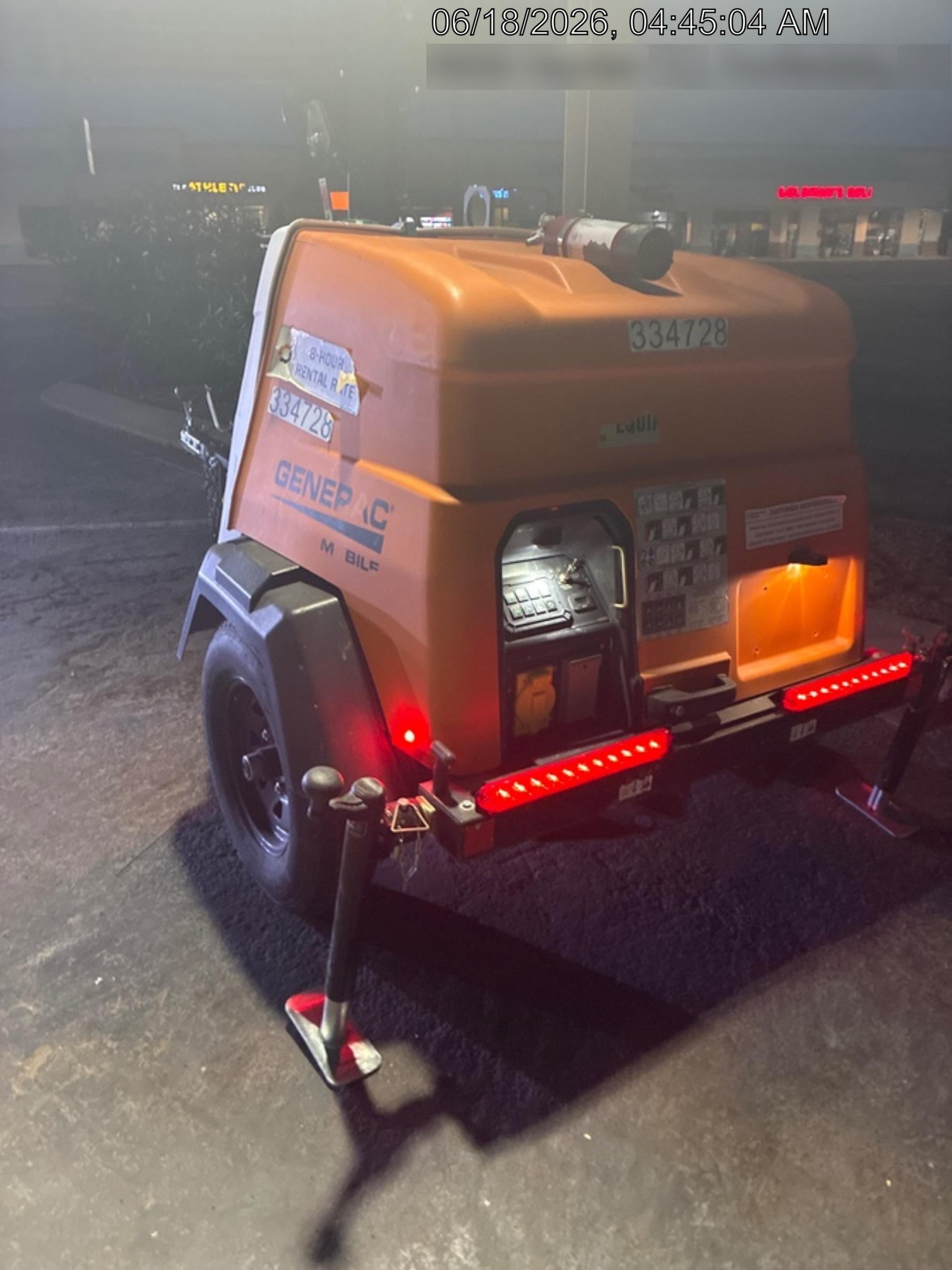 2023 Generac MLT2 Diesel, Flex Switch 120V Input, Powerzone Controller, (4) 320W LED Lights, 4kW Generator, 39.9 Gal Fuel Tank, 2" Ball, T3