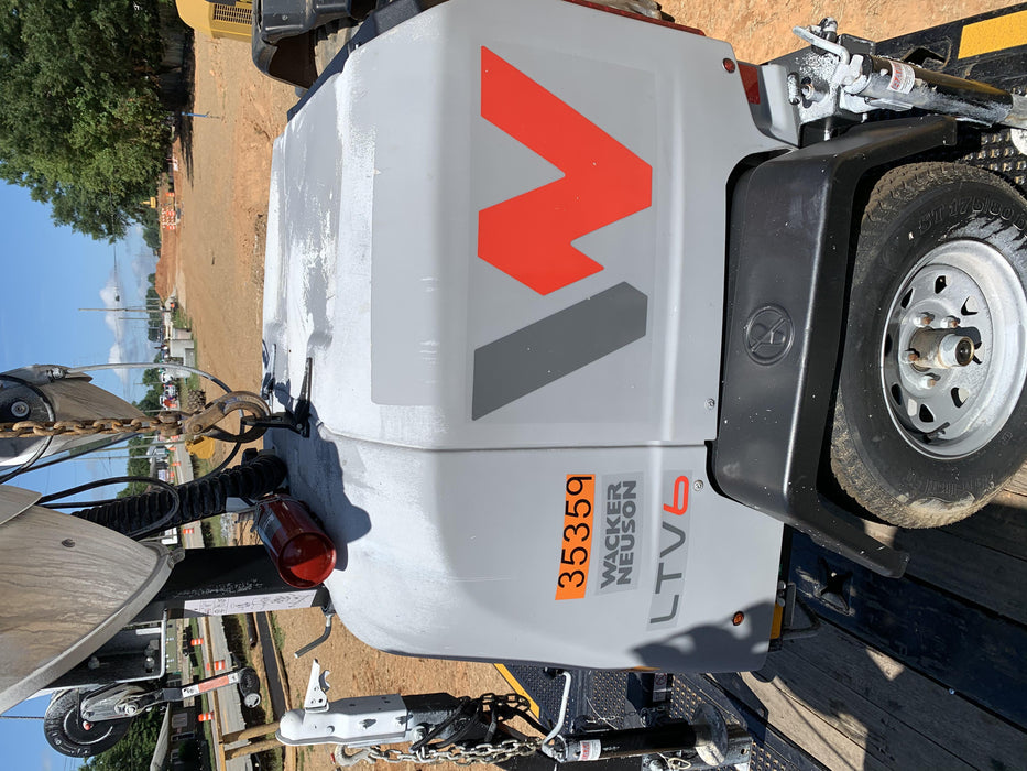 2019 Wacker Neuson LTV6L-MH Wacker Neuson LTV6L Mobile Light Tower w/Fuel Level Sensor Installed