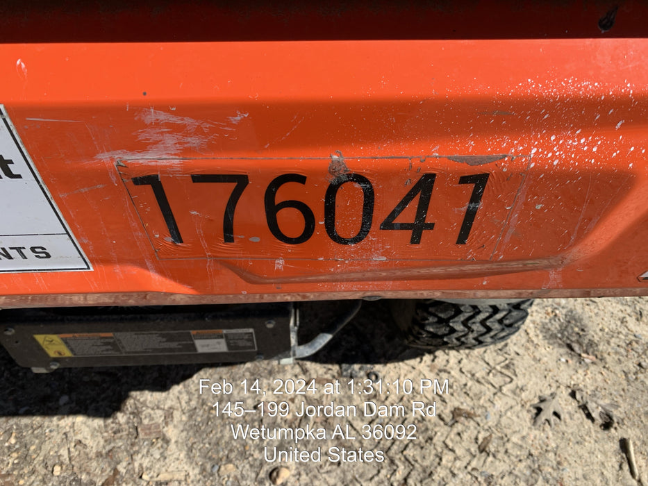 2021 Kubota RTV-X1140W-H Plastic Canopy, Windshield Acrylic Clear, LED Strobe Light, Wire Harness Kit, Back up Alarm