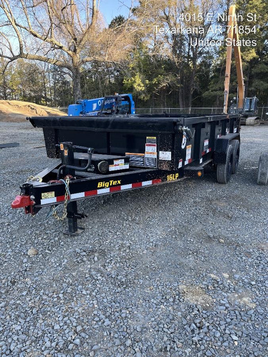 2024 BIG TEX TRAILER 16LP - 16' Bumper Pull Dump Trailer