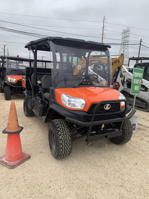 2022 Kubota RTV-X1140W-H Plastic Canopy, Windshield Acrylic Clear, LED Strobe Light, Wire Harness Kit, Back up Alarm