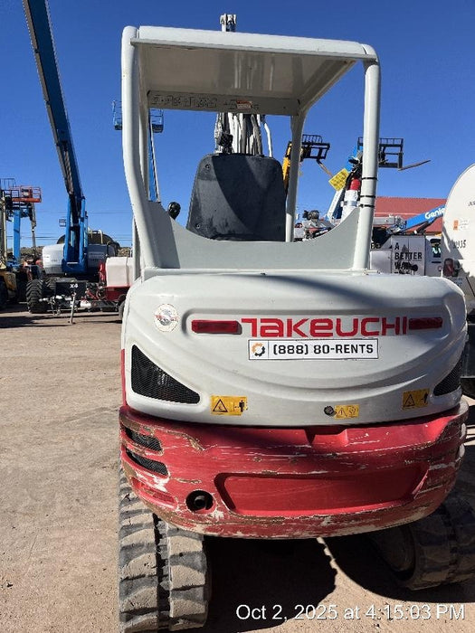 2020 Takeuchi TB235-2R Canopy, Rubber Tracks, Manual TAG QC