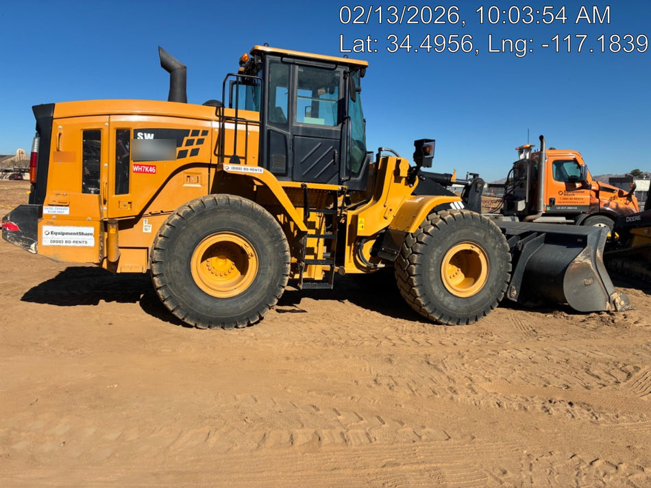 2019 Sany SW405K Tier 4, Cab, 3rd Function Hydraulics Smooth Pin On Bucket