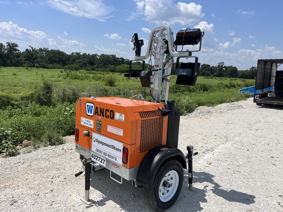 2024 Wanco WLTT-4MM4K Diesel, Deep Sea Controller, Shore Power Plug, Auto Start, (4) 350W LED Floodlights, 4kW Generator, 60 Gal Fuel Tank, 2" Ball, T3