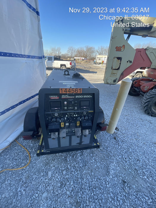 2021 Lincoln Electric Dual Maverick 200/200X Ready Pak 3 (includes trailer, cable rack, fender light kit)