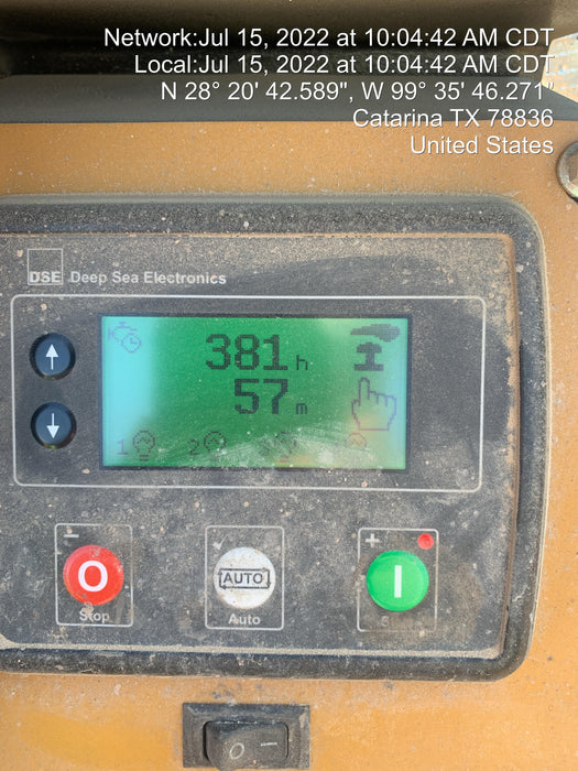 2022 Allmand NLV3GR (4) LED Light Fixture 350W, 23' Vertical Mast, 3kW Prime, Towable, Deep Sea L401, Leveling Jacks, Yanmar T4F 5.8hp