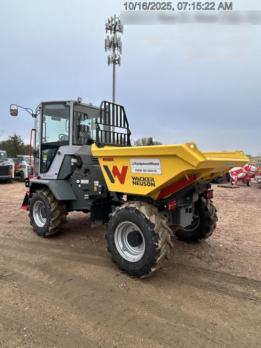 2025 WACKER NEUSON DV604 Cab Standard Tires