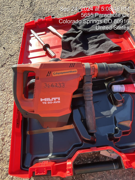 2023 HILTI TE 50-AVR