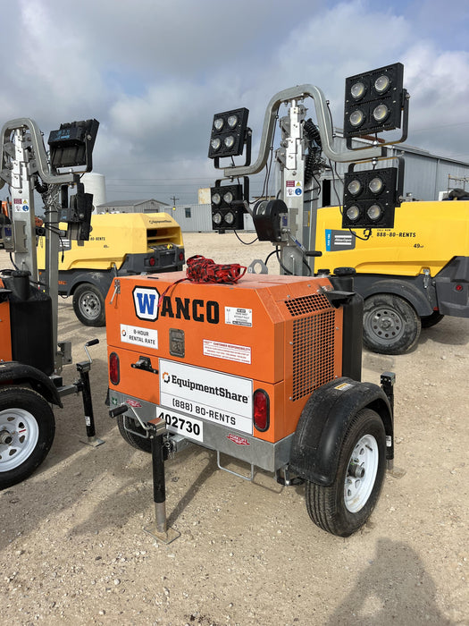 2024 Wanco WLTT-4MM4K Diesel, Deep Sea Controller, Shore Power Plug, Auto Start, (4) 350W LED Floodlights, 4kW Generator, 60 Gal Fuel Tank, 2" Ball, T3