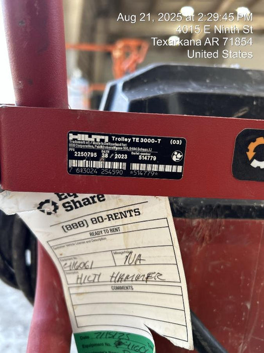 2024 HILTI TE 3000-AVR