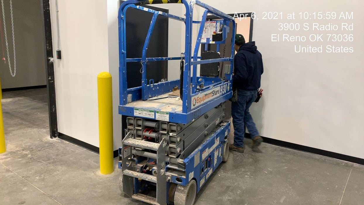 2018 Genie GS-1930 Genie GS-1930 w/Fixed Rail, Chain Entry